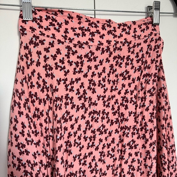 Alexis Floral Print Full Length Wrap Skirt - Picture 6 of 12